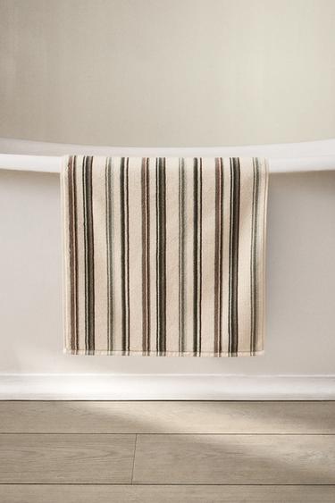 TAPIS DE BAIN RAYURES IRRÉGULIÈRES - Multicolore de Zara - Image 4