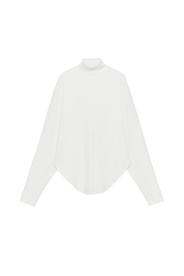 CUERPO ASIMÉTRICO SOFT - Blanco roto de Zara