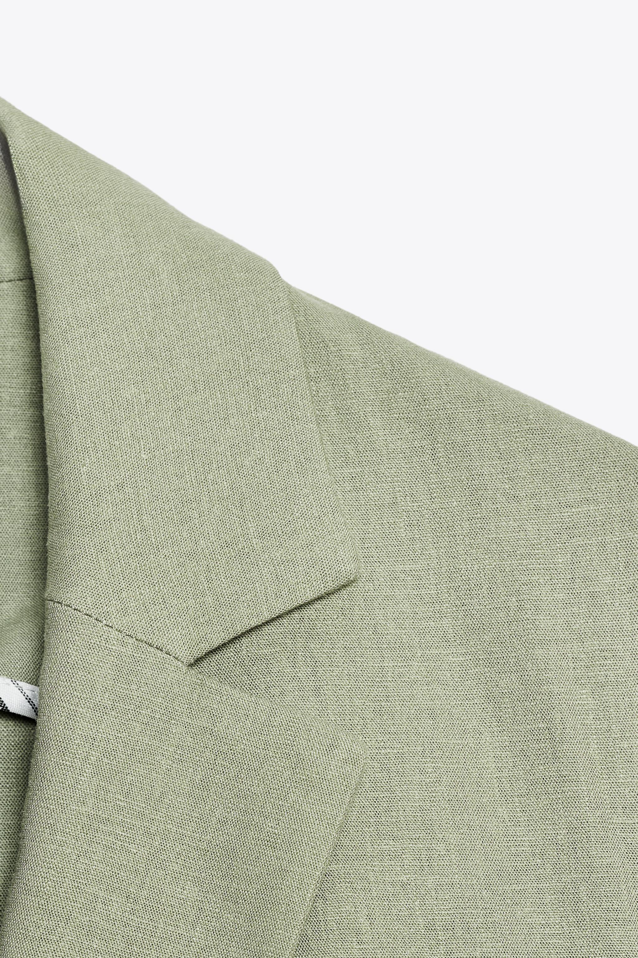 LINEN SHORT SLEEVE BLAZER