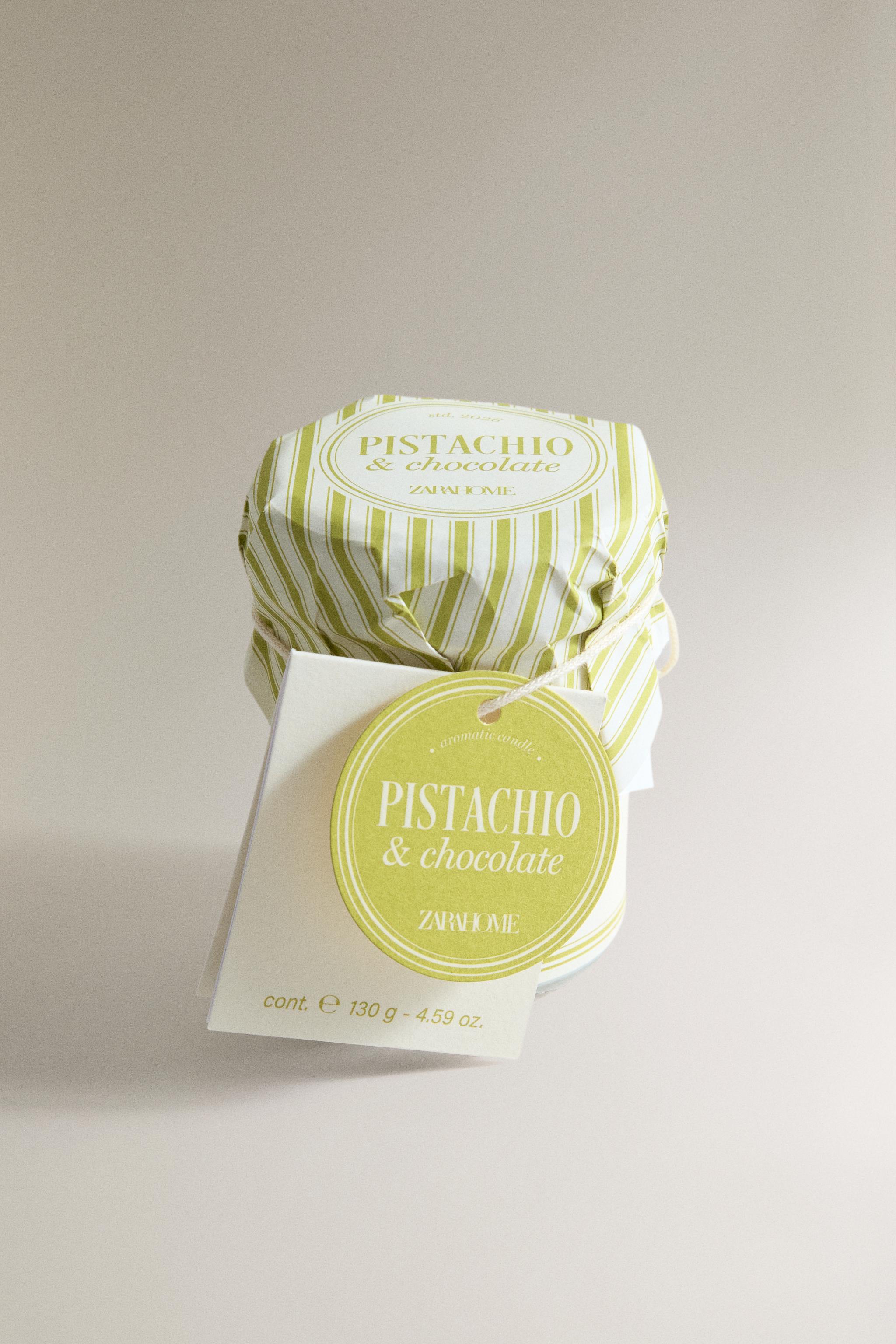 (130 G) PISTACHIO & CHOCOLATE SCENTED CANDLE