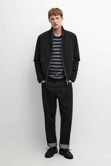 Zara Technical jacket with pocket detail - Black - Image 0