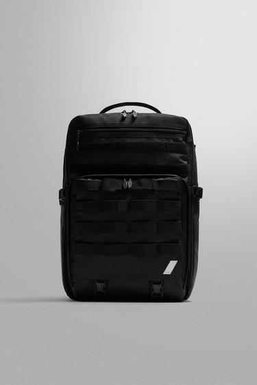 Zara ATHLETIC BACKPACK - Black