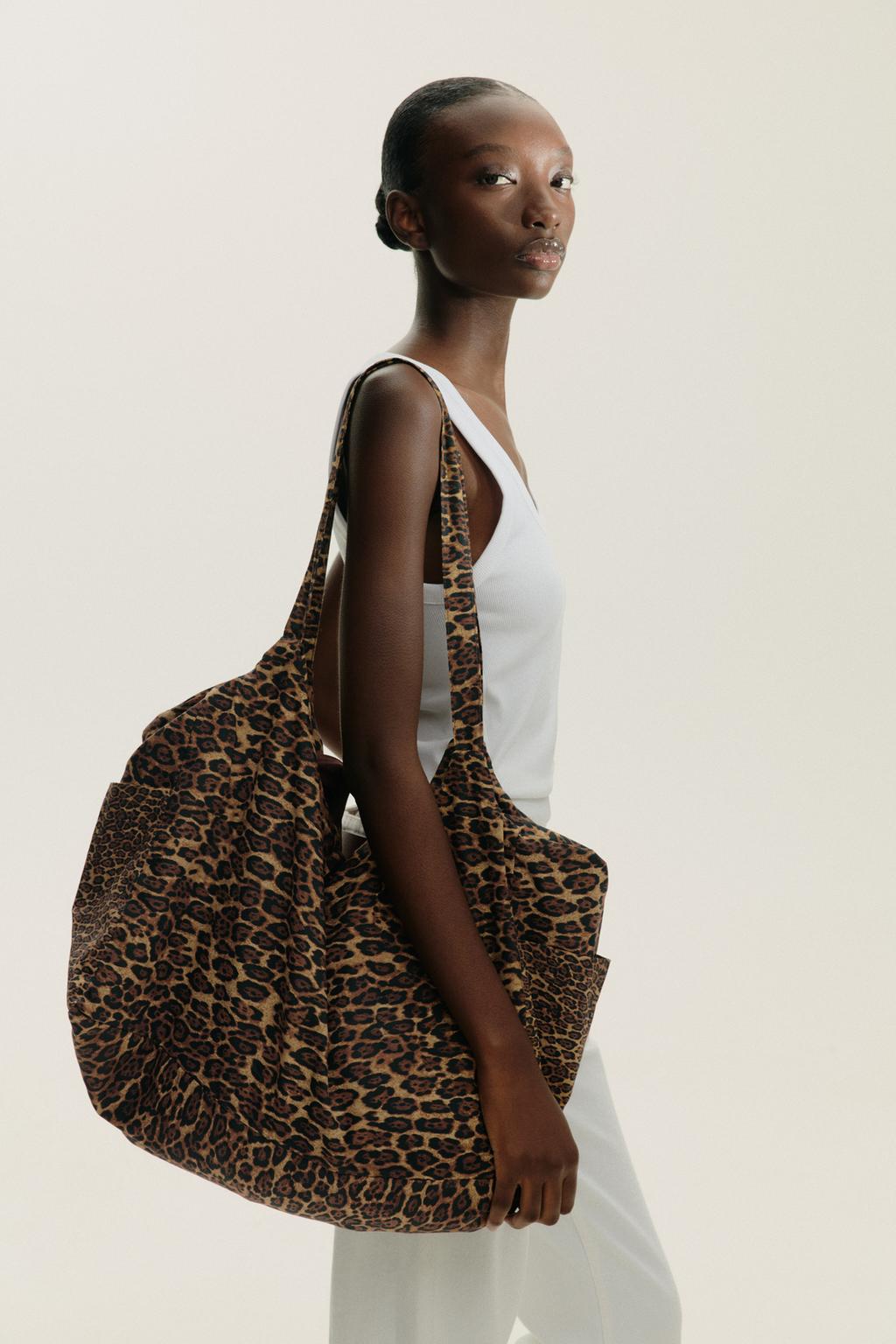 MAXI BOLSA ALGODÓN ESTAMPADO ANIMAL