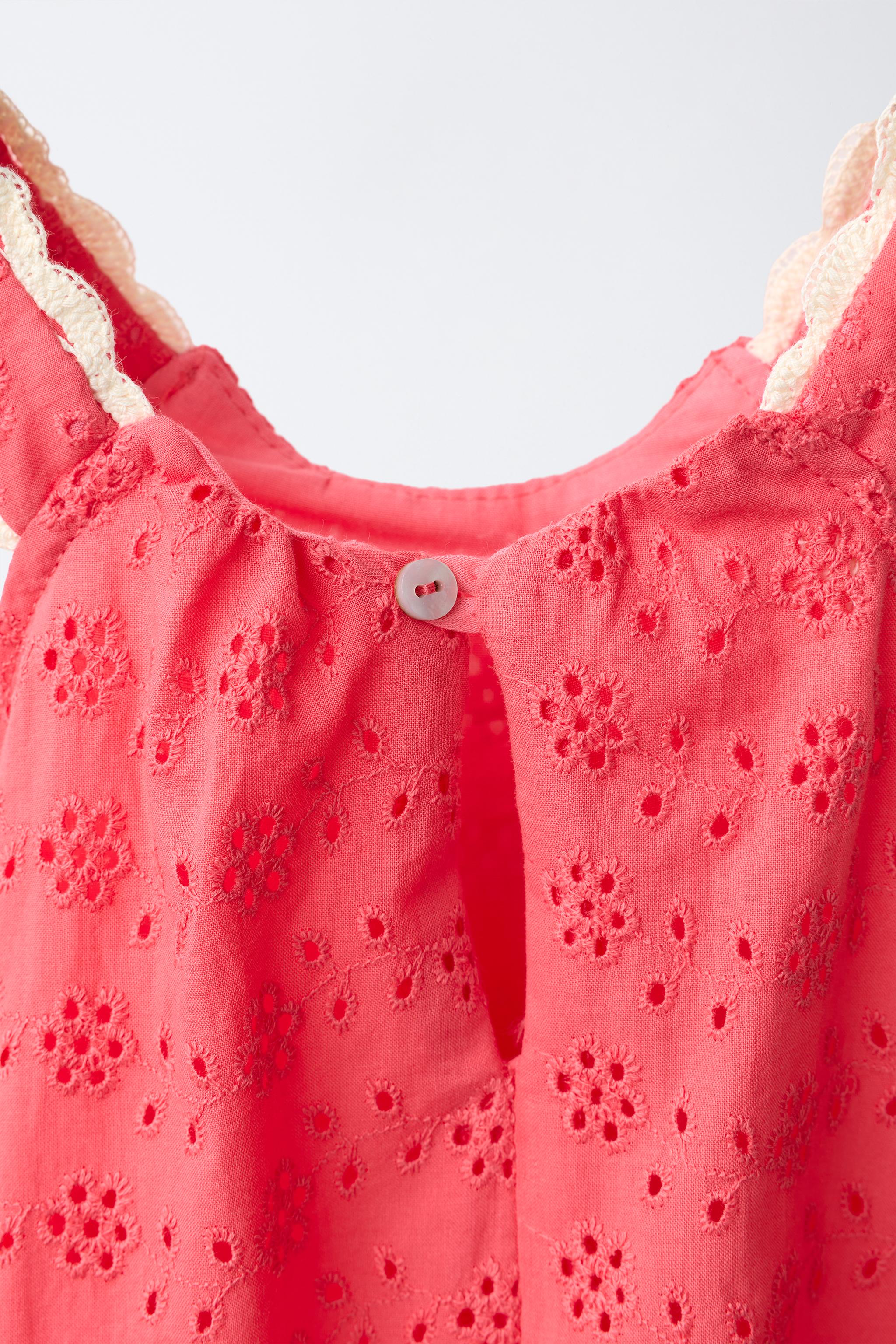 SHIFFLY EMBROIDERED LACE DRESS