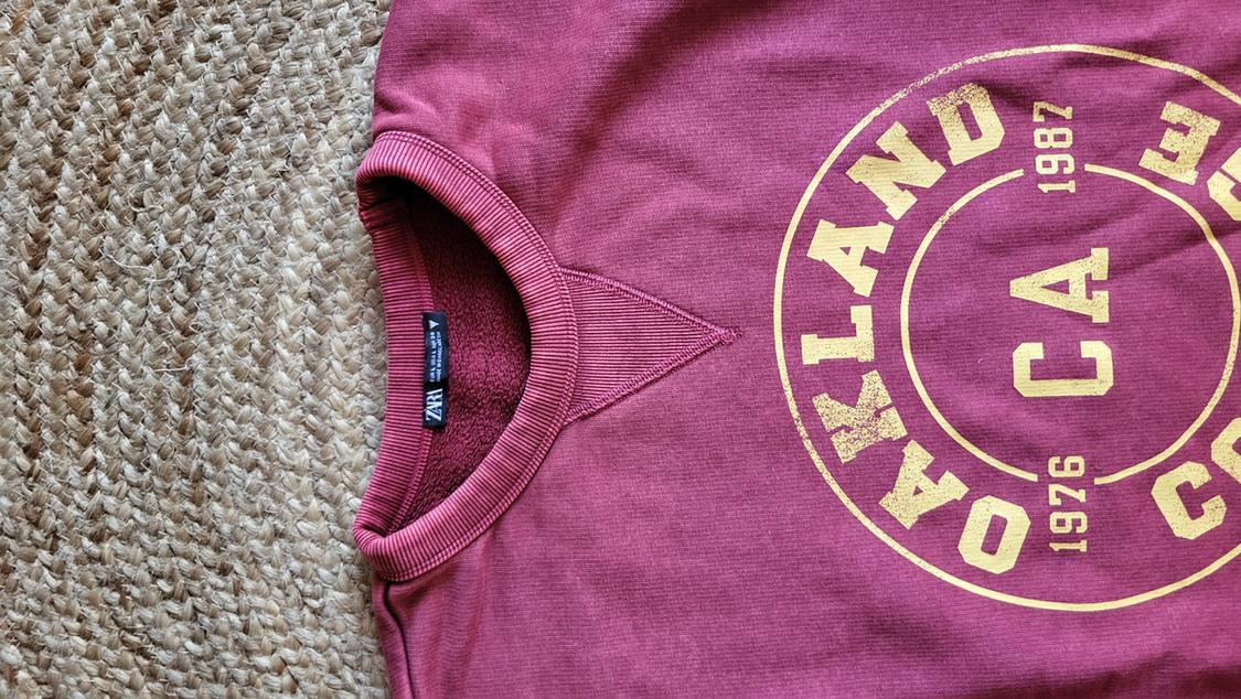 FADED VARSITY SWEATSHIRT - Image 3