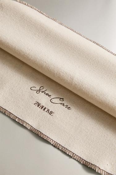 COTTON FOOTWEAR CLOTH - Cream by Zara - Image 3