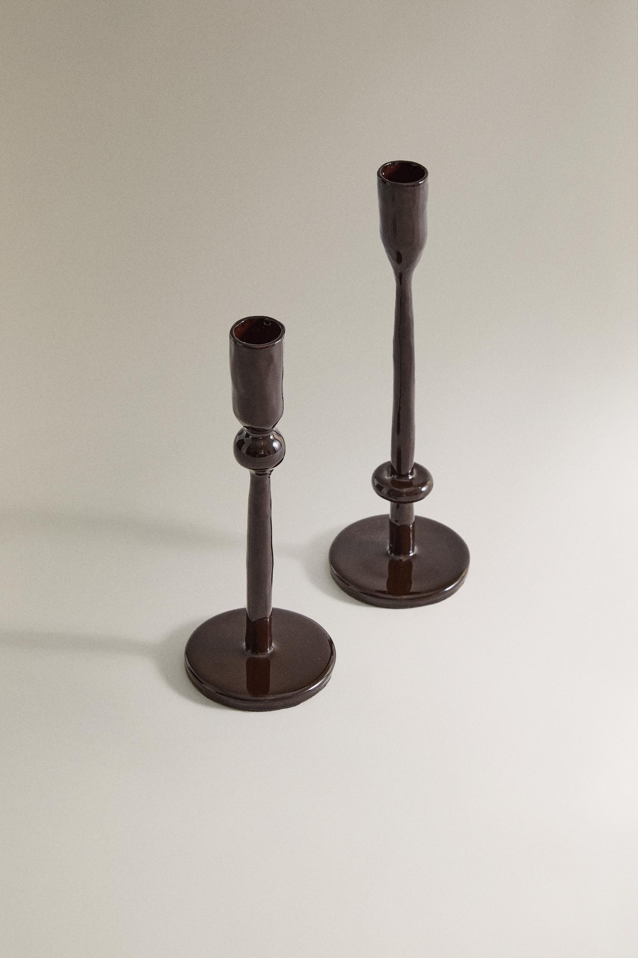 IRON CANDLESTICK — Black