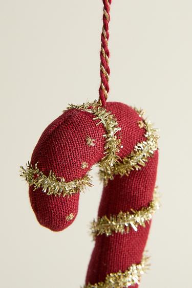 CANDY CANE CHRISTMAS TREE DECORATION (PACK OF 3) — Multicolored 2