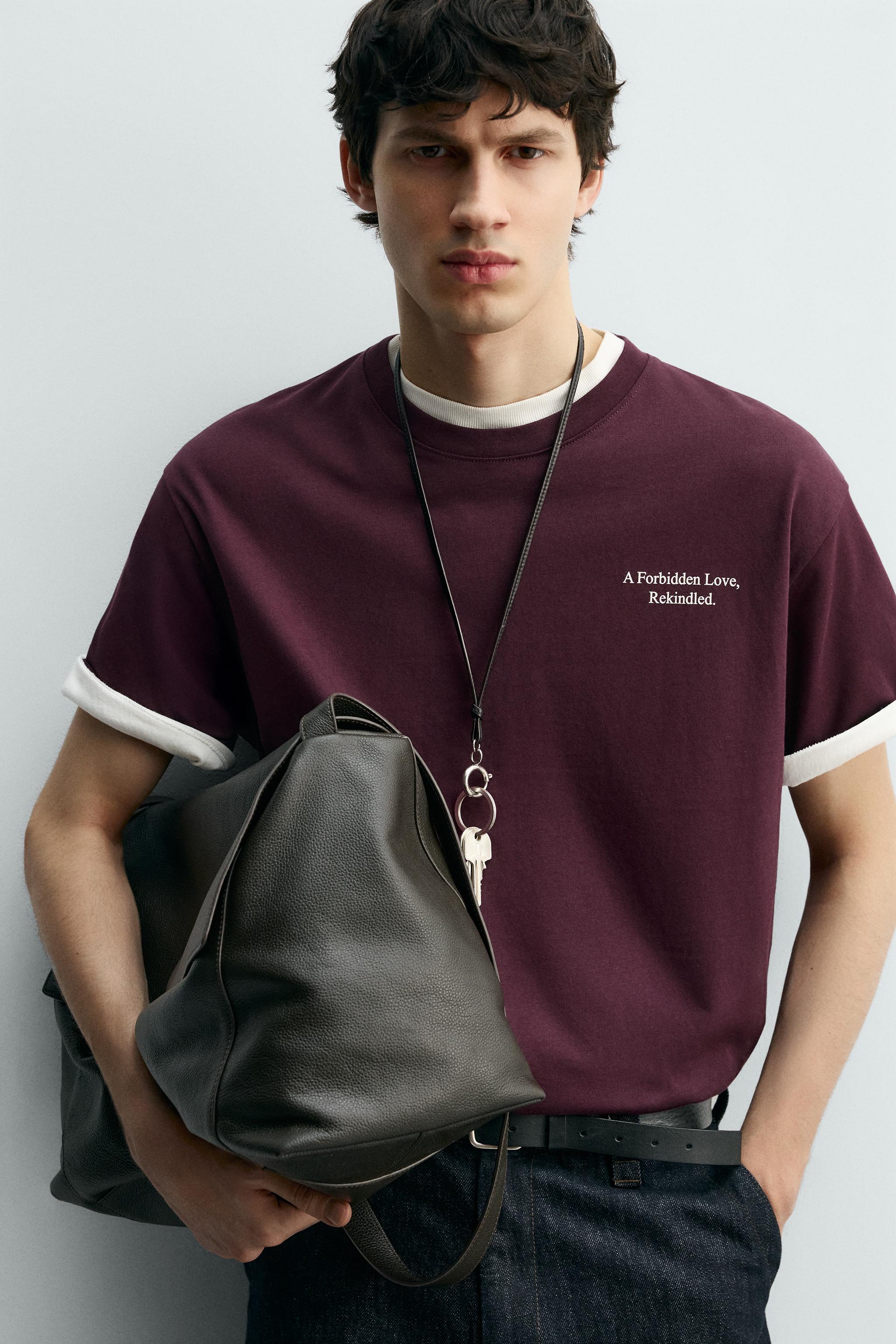 TEXT PRINT T-SHIRT