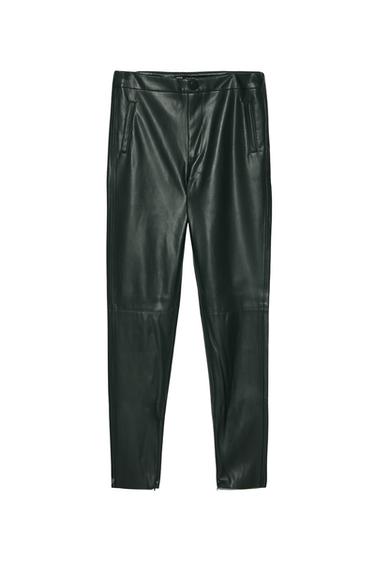 FAUX LEATHER LEGGINGS