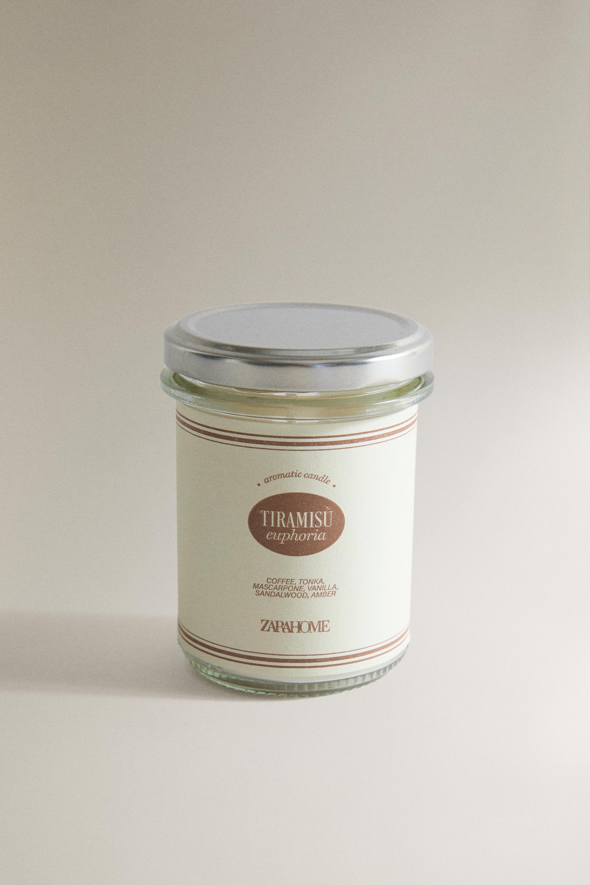 (130 G) TIRAMISU EUPHORIA SCENTED CANDLE