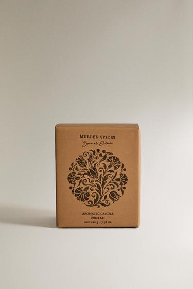 (220 G) BOUGIE PARFUMÉE MULLED SPICES - Rouge de Zara - Image 3