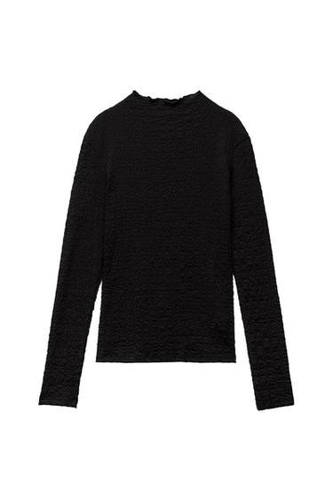 TEXTURED T-SHIRT