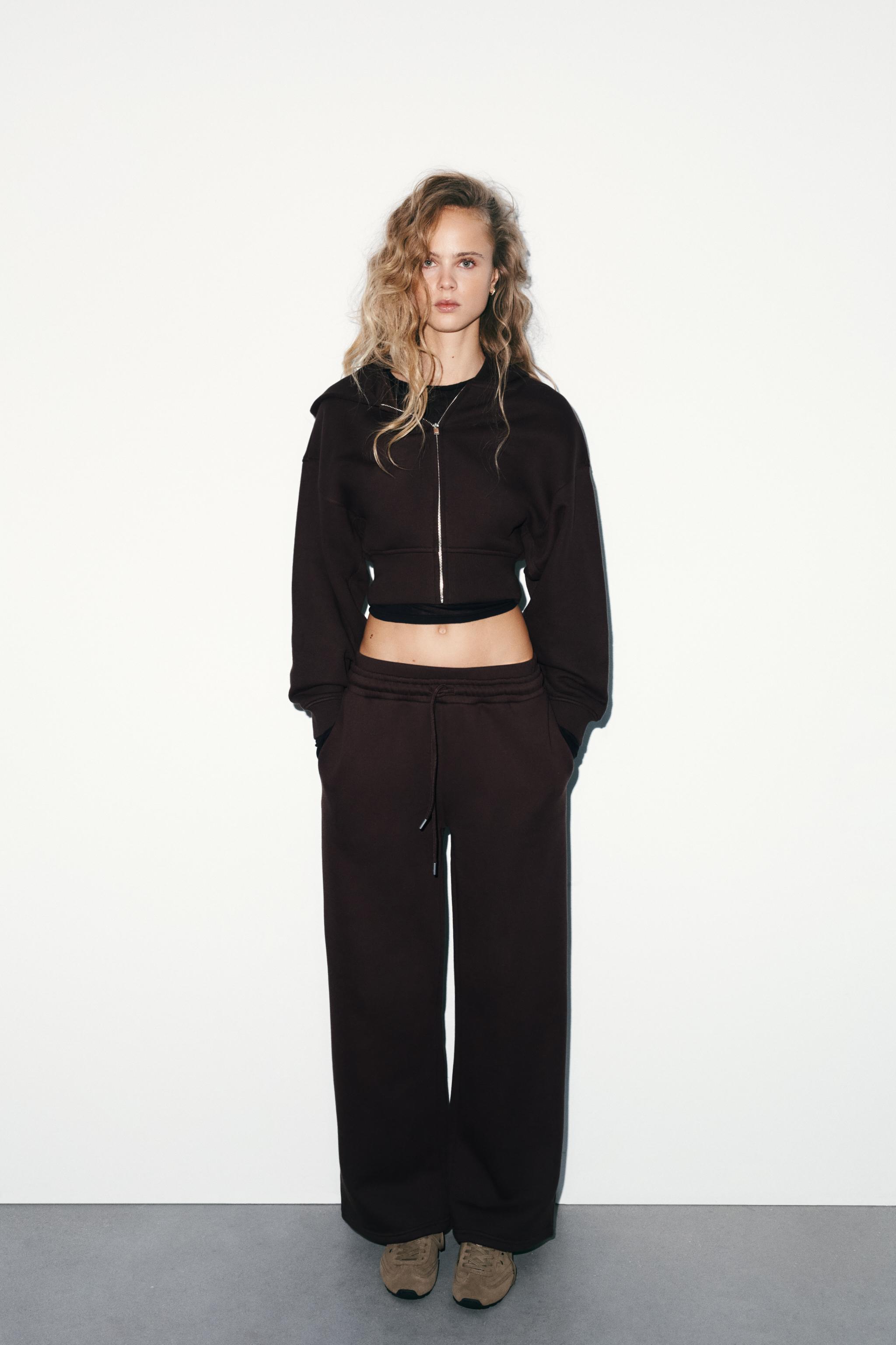 PANTALON DROIT EN MOLLETON