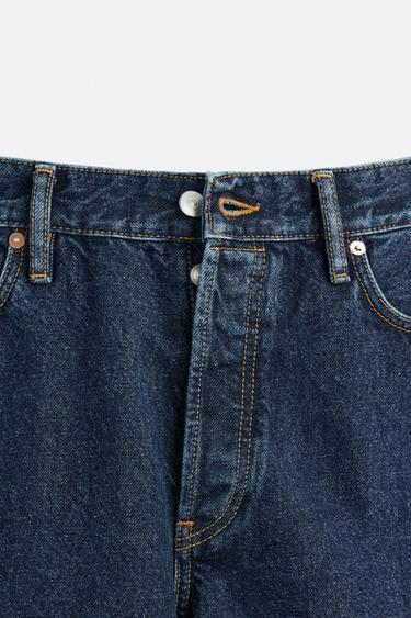 LIMITED EDITION RELAXED STRAIGHT-LEG JEANS - Blue by Zara - Image 8