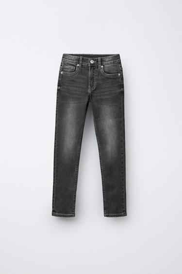JEANS SKINNY - Gris medio de Zara - Imagen 0