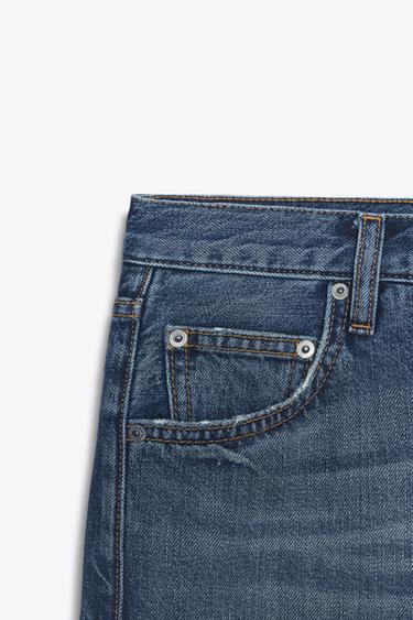 ZW COLLECTION BAGGY LOW-RISE JEANS - Blue by Zara - Image 8