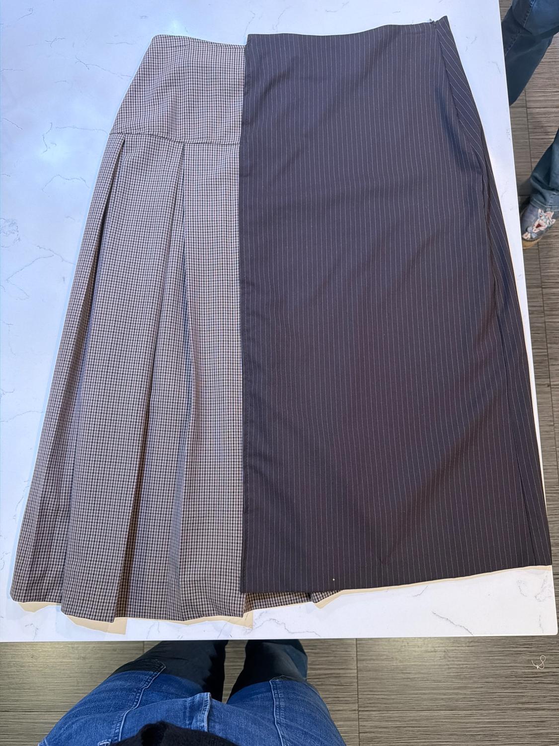 COMBINATION MIDI SKIRT - Image 2