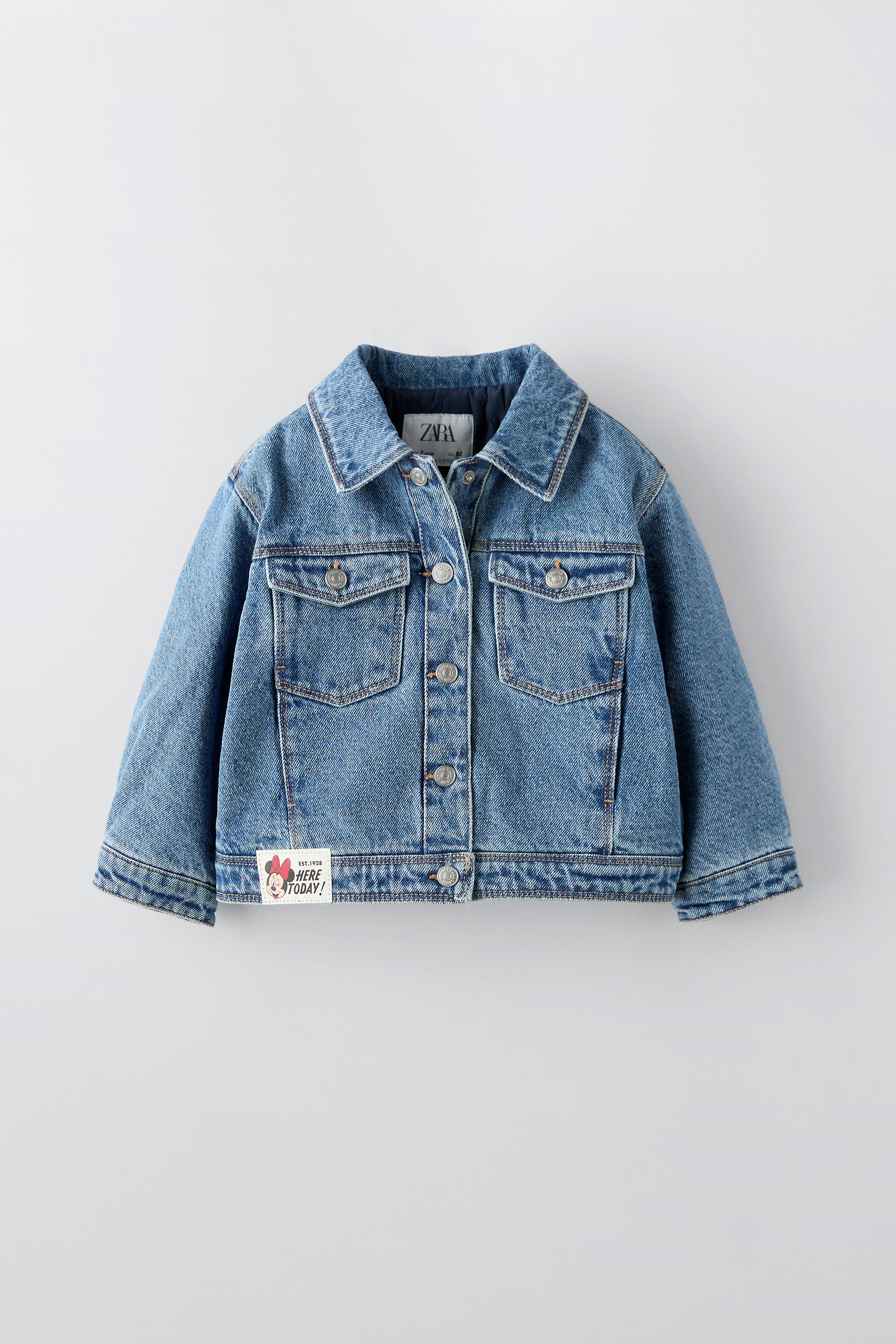 Disney jean jacket fashion zara