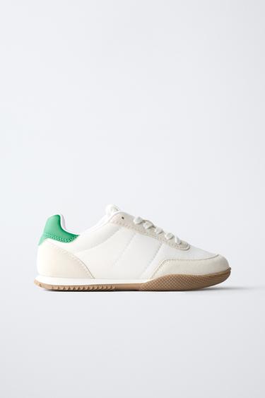 PADDED TRAINERS - White by Zara