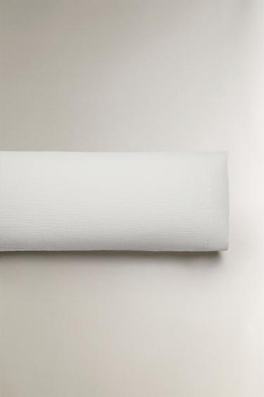 TAIE D’OREILLER GAZE - Blanc de Zara - Image 4