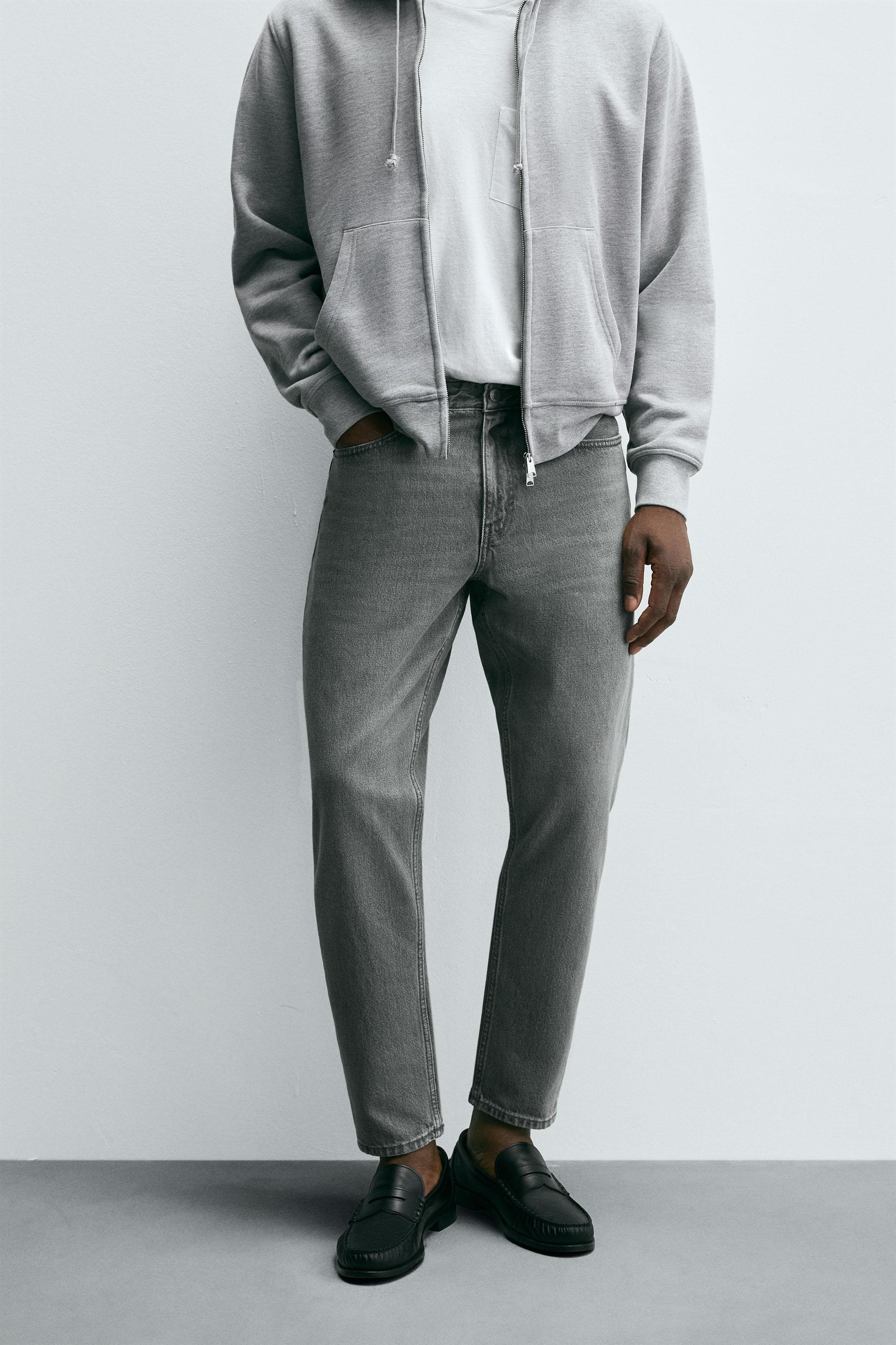 【ZARA】BALOON FIT デニムパンツ グレー | 3991/424/802 ZARA】BALOON FIT デニムパンツ グレー | 3991/424/802 (ZARA