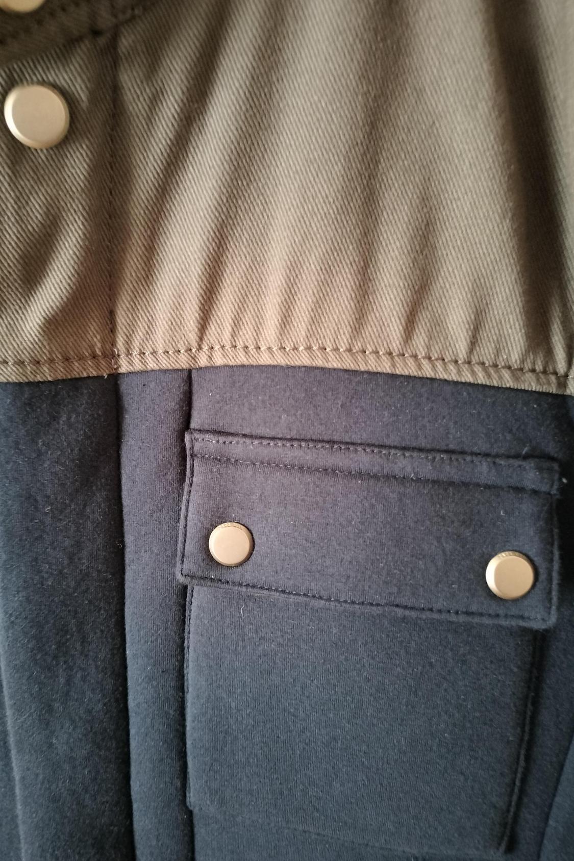 CONTRAST TWO-TONE JACKET - Image 3
