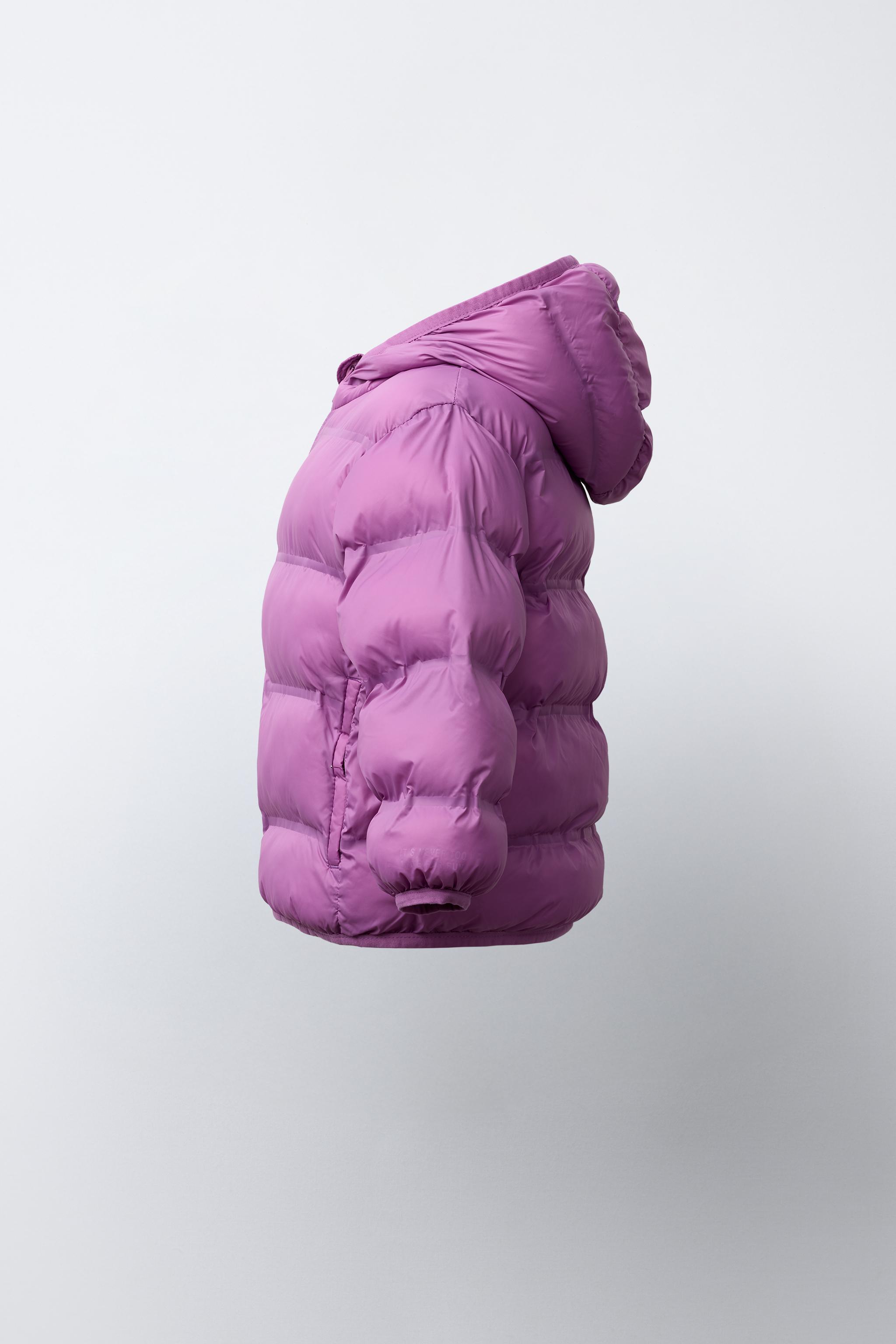 PUFFY様 LIGHTWEIGHT HOODED PUFFER JACKET - Ecru | ZARA United States