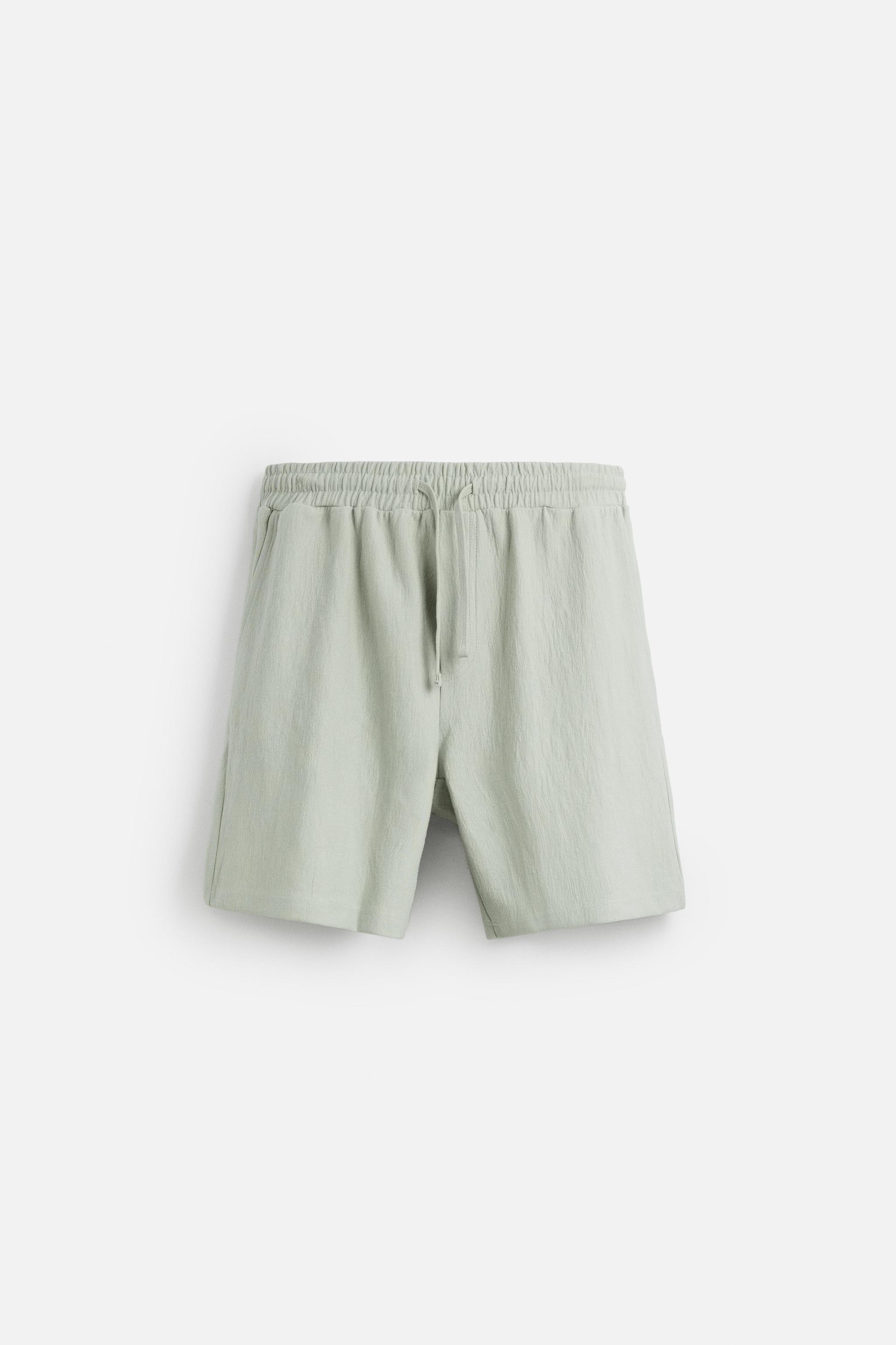 ZARA ストラクチャーフルイドショートパンツ 6929/002 ZARA ストラクチャーフルイドショートパンツ 6929/002