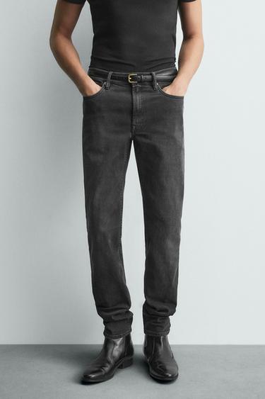 SKINNY FIT JEANS - Grey by Zara