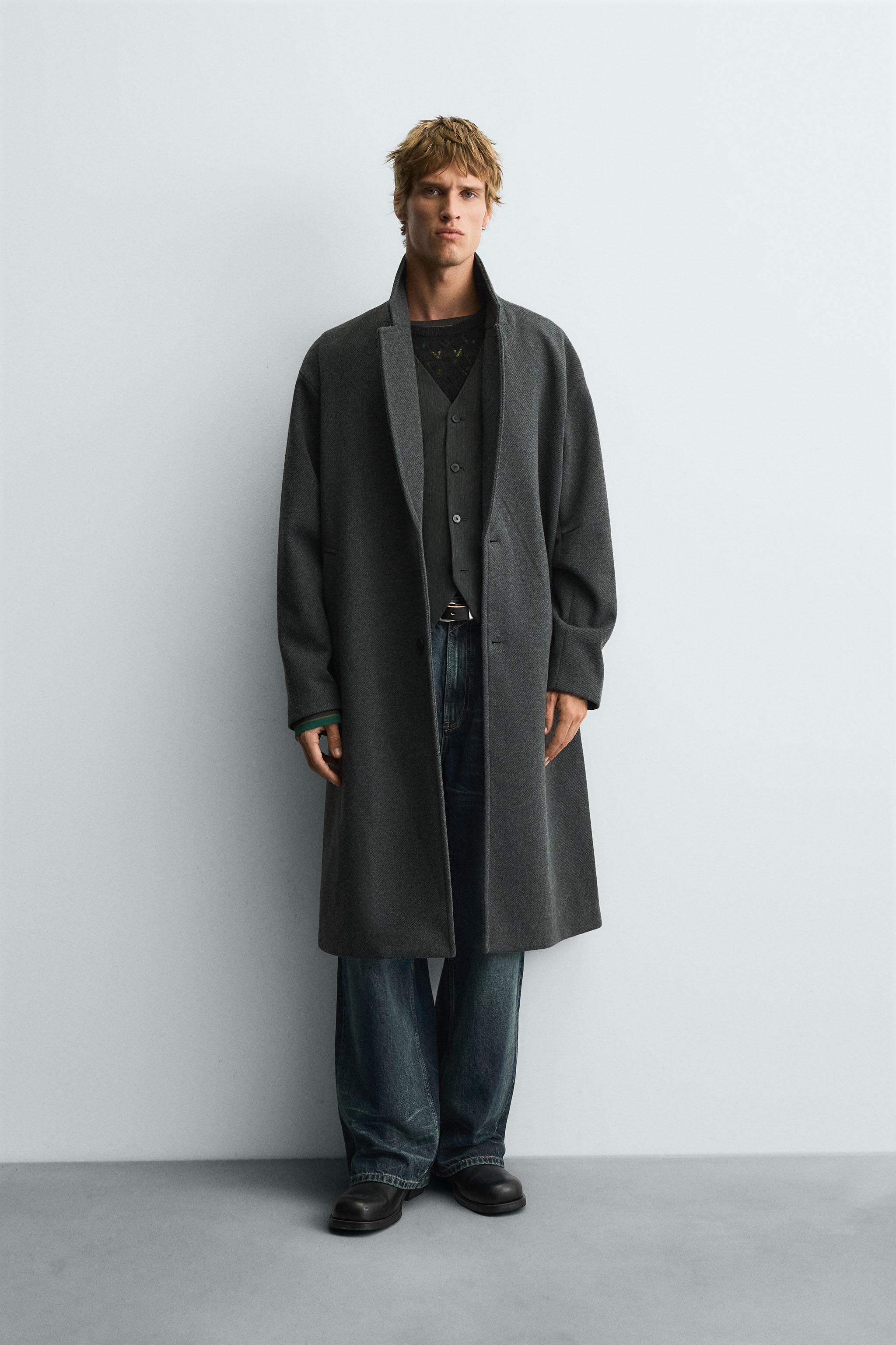 ロングコート – メンズ | ZARA