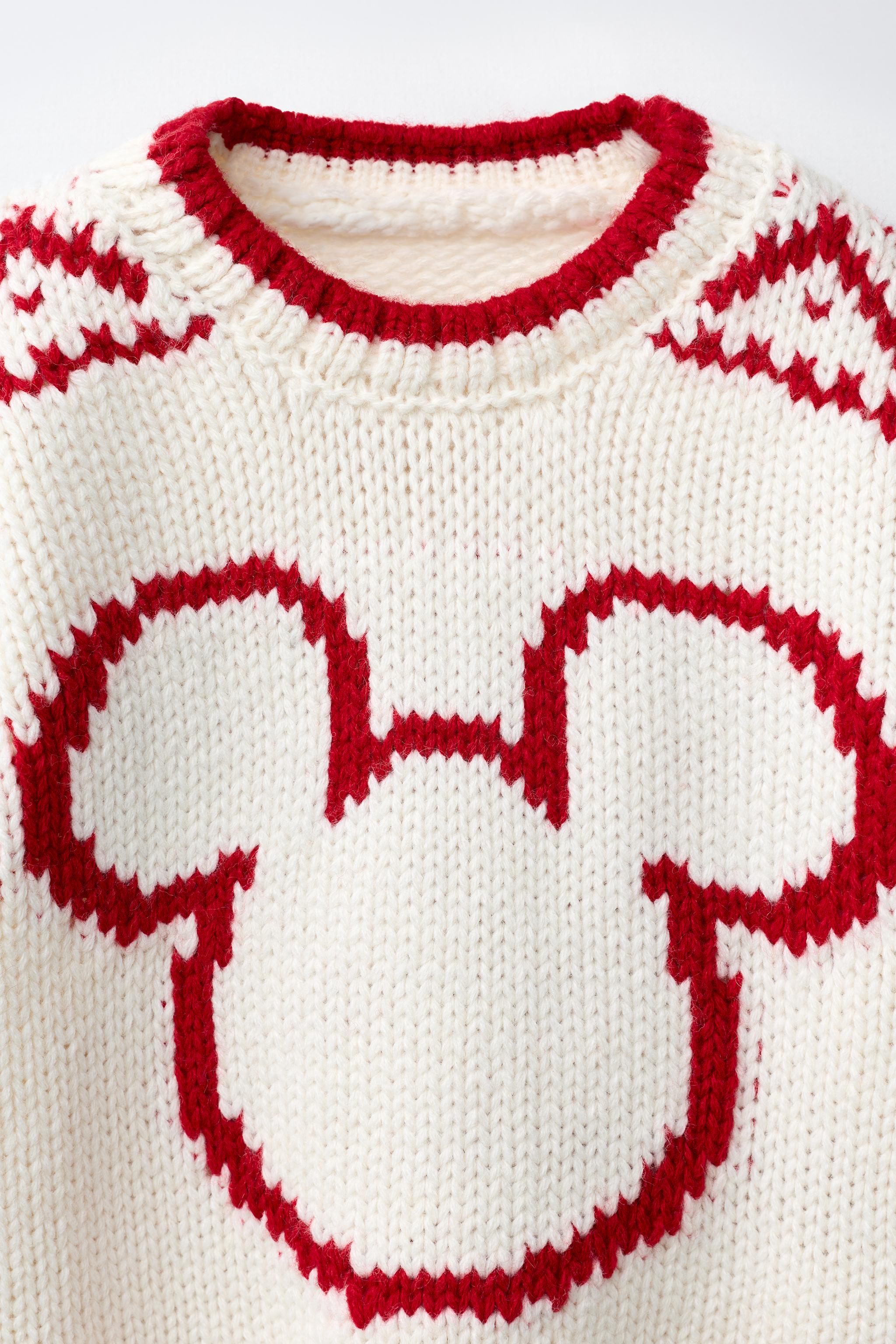 MICKEY MOUSE © DISNEY WOOL KNIT SWEATER