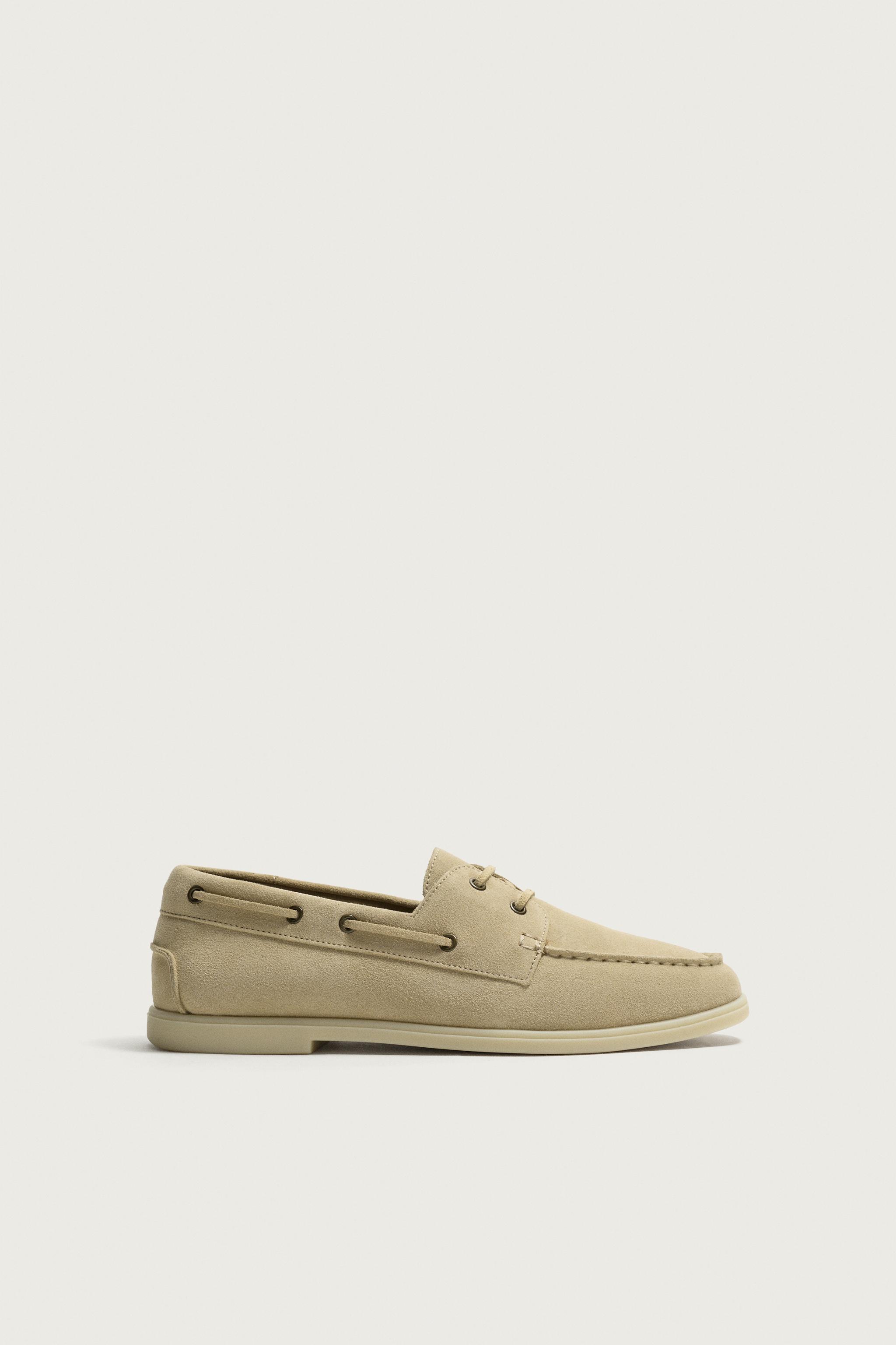 LEATHER BOAT SHOES