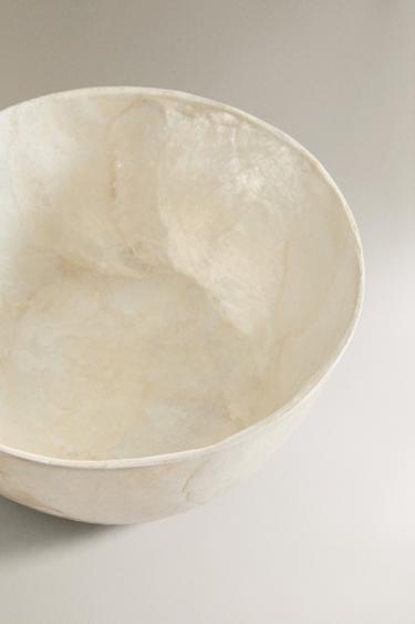 MOTHER-OF-PEARL BOWL - Light beige by Zara - Image 2