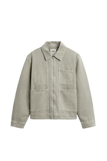 DENIM JACKET WITH POCKETS