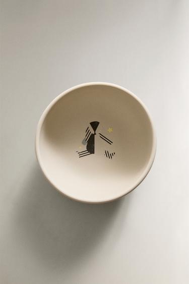 KIDS' RABBIT SILICONE BOWL - Multicoloured by Zara - Image 2
