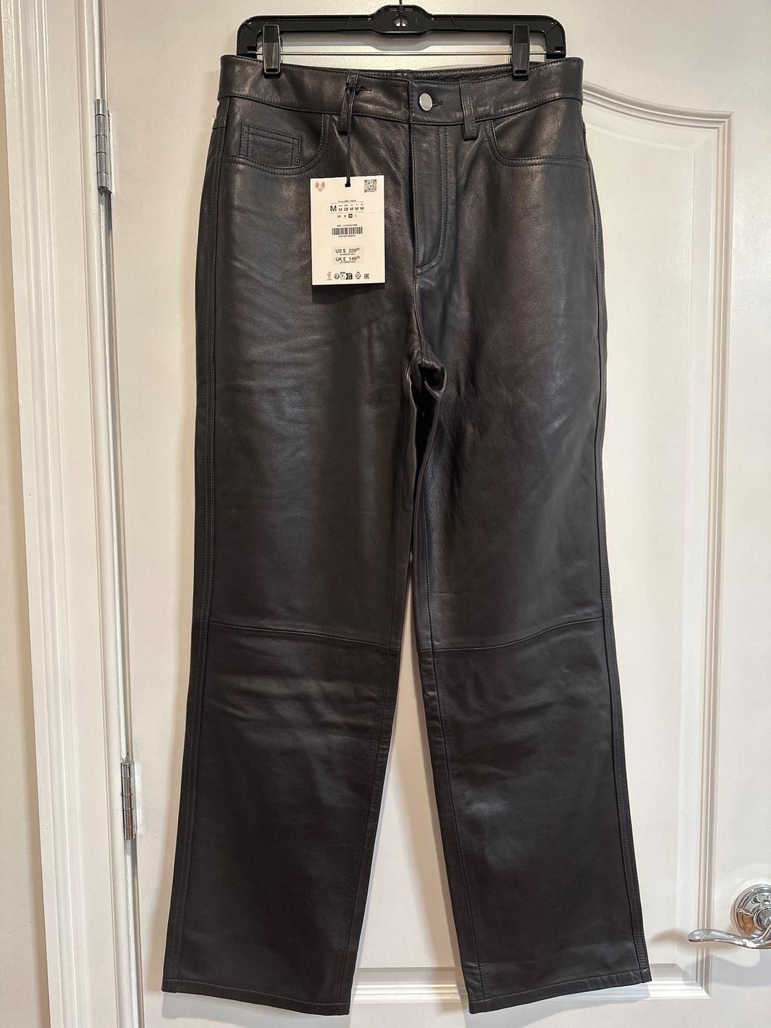 STRAIGHT LEATHER PANTS 50TH ANNIVERSARY - Image 3