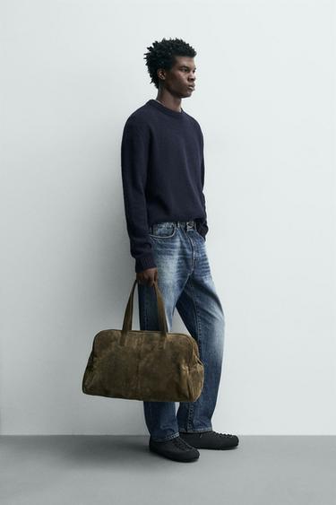 PULL LAINE - YACK - Bleu marine de Zara - Image 3