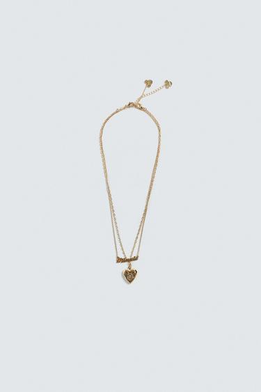 SET 2 DÂY CHUYỀN MINNIE COLOR HARRY LAMBERT FOR ZARA X DISNEY - Vàng từ Zara - Hình ảnh 0