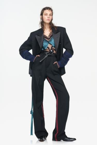 LIMITED EDITION TIE TOP — Green / Blue 2