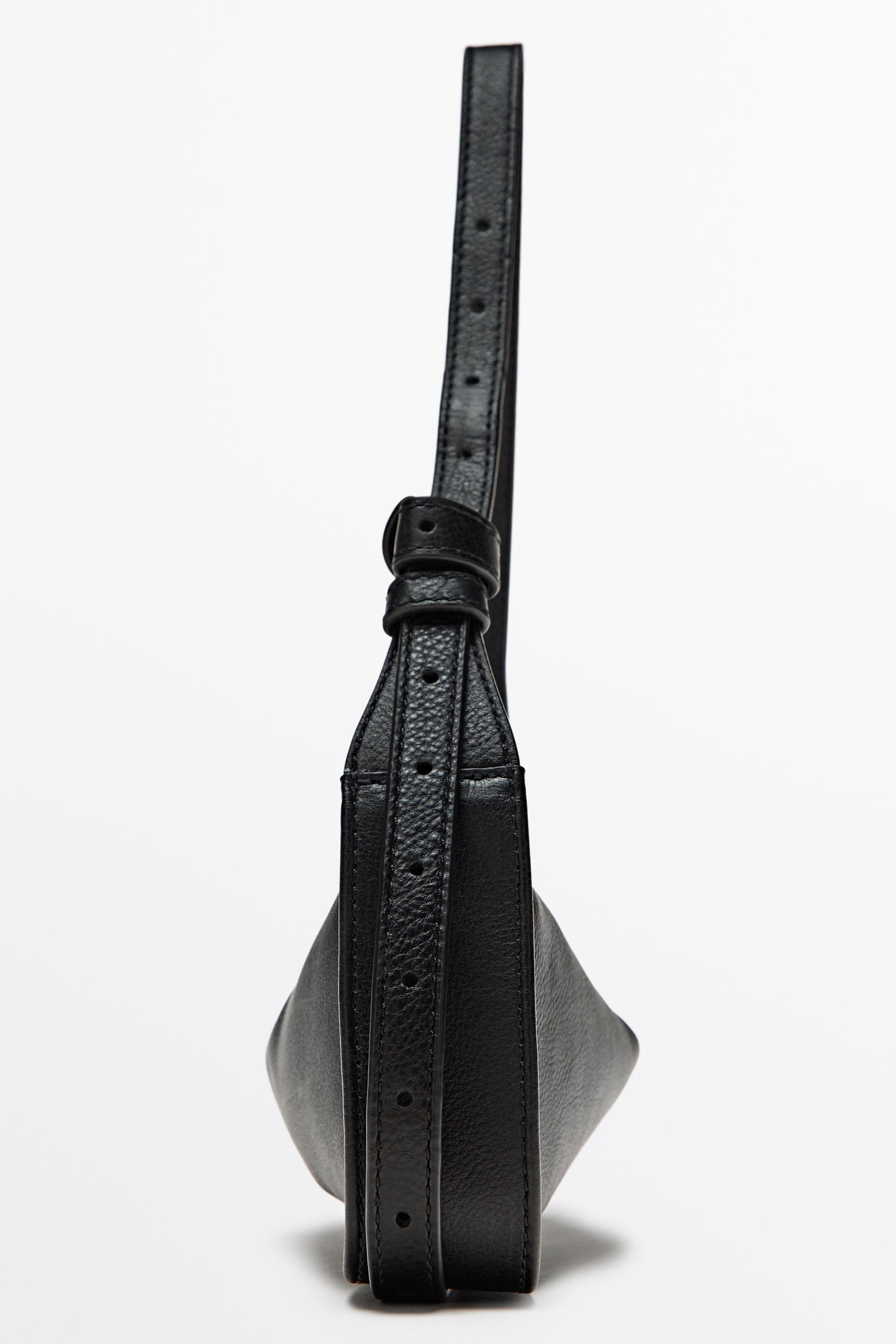 Mini leather shoulder bag