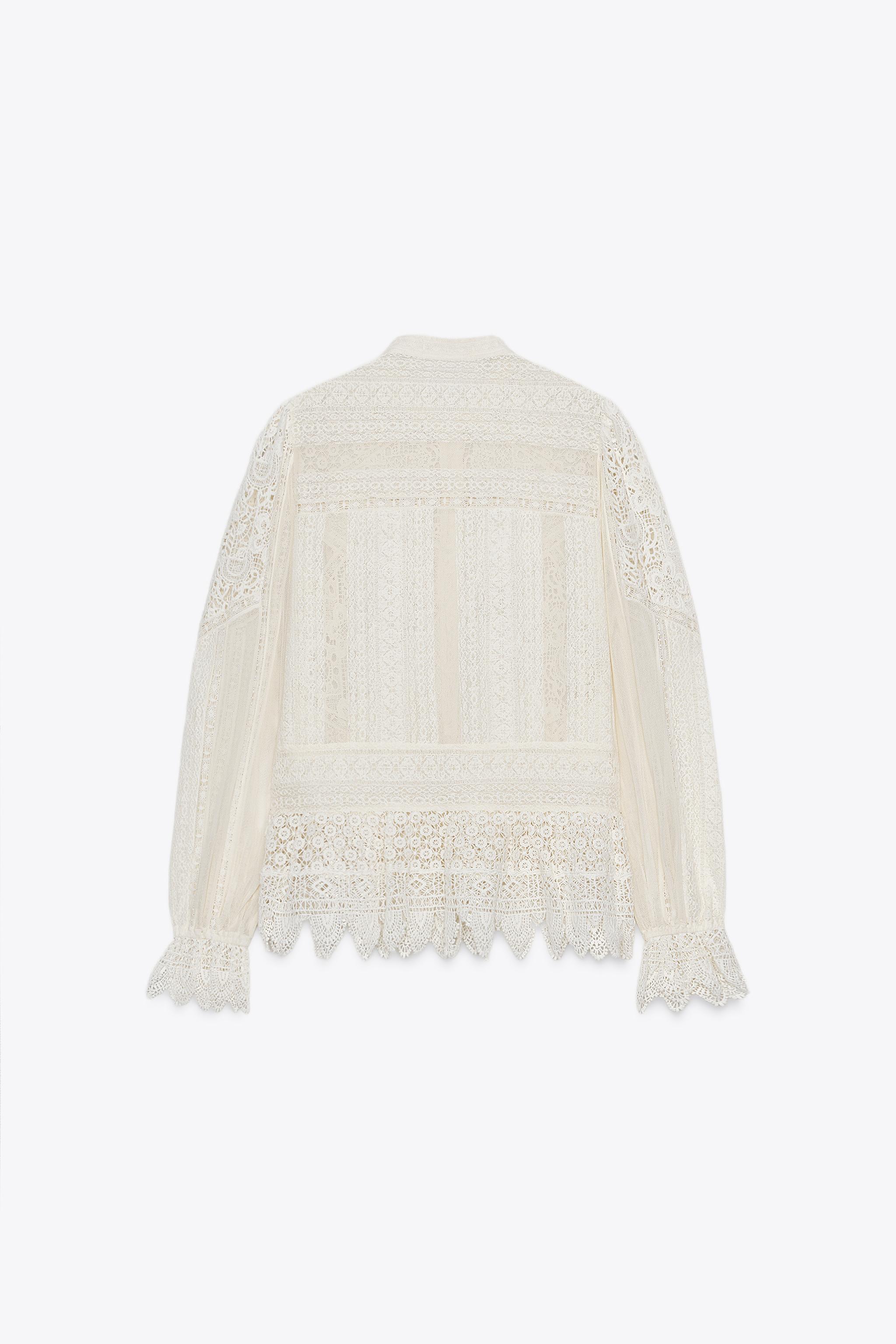 OHTORO Eyelet Lace Blouse オオトロ　ホワイト　完売品 OHTORO Eyelet Lace Blouse オオトロ ホワイト 完売品 eyelet