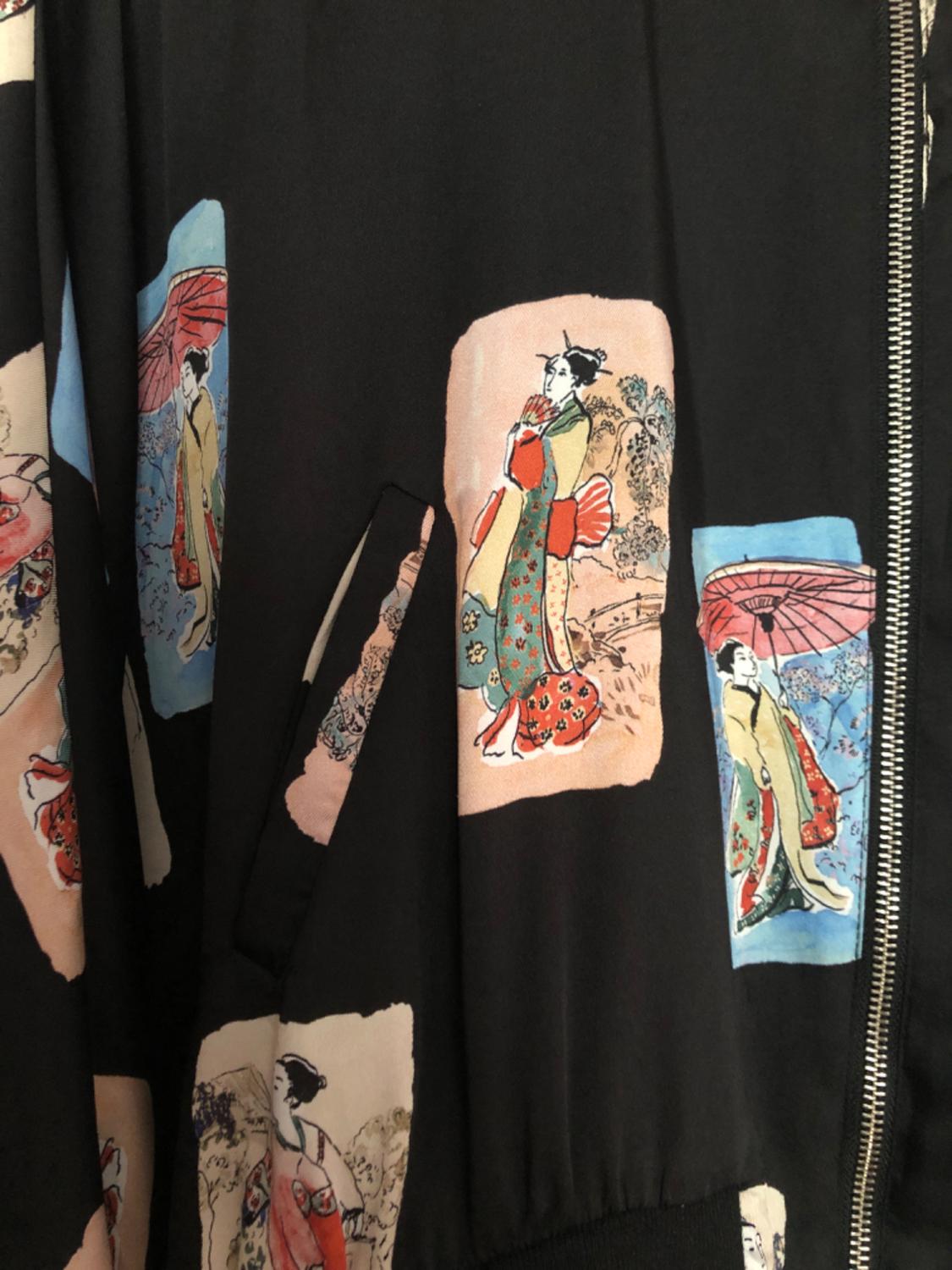 PRINTED BOMBER JACKET - Image 2