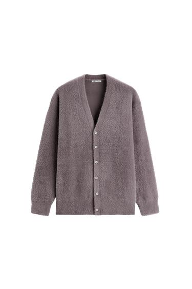 TEXTURED CARDIGAN