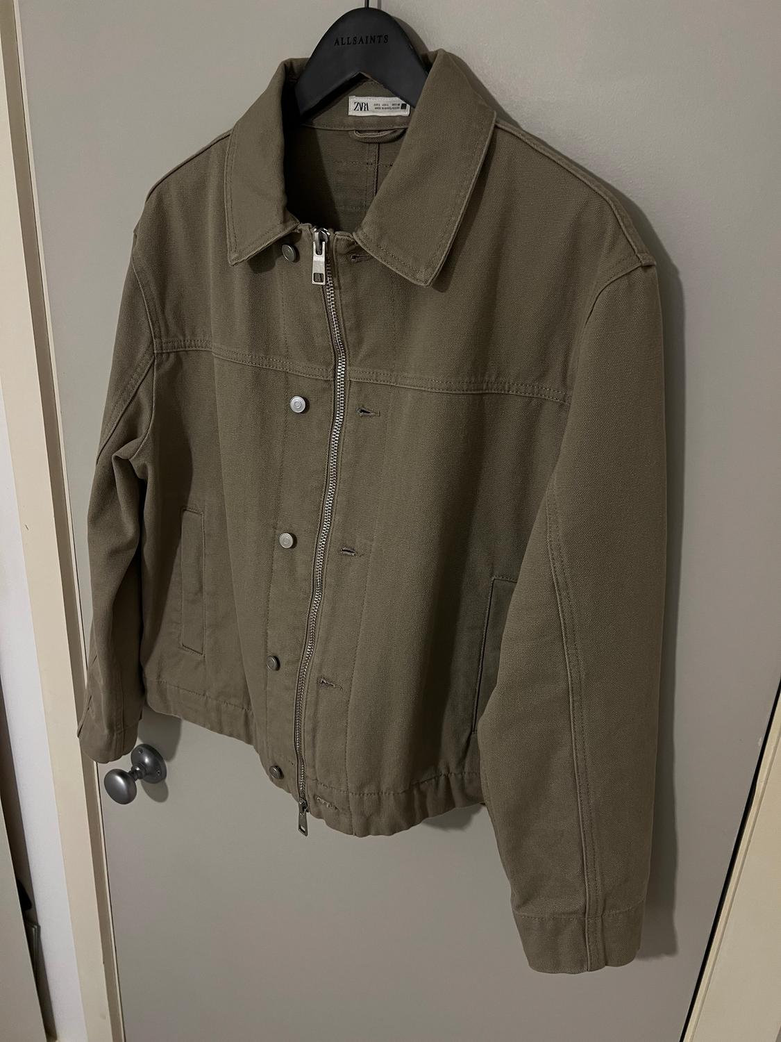 WASHED ZIP-UP JACKET - Image 2