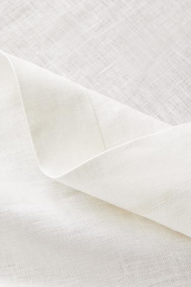BASIC LINEN TABLECLOTH - White by Zara - Image 5