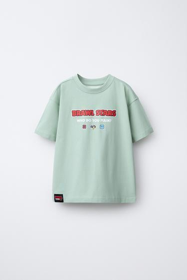 T-SHIRT IMPRIMÉ BRAWL STARS © SUPERCELL OY - Vert de Zara