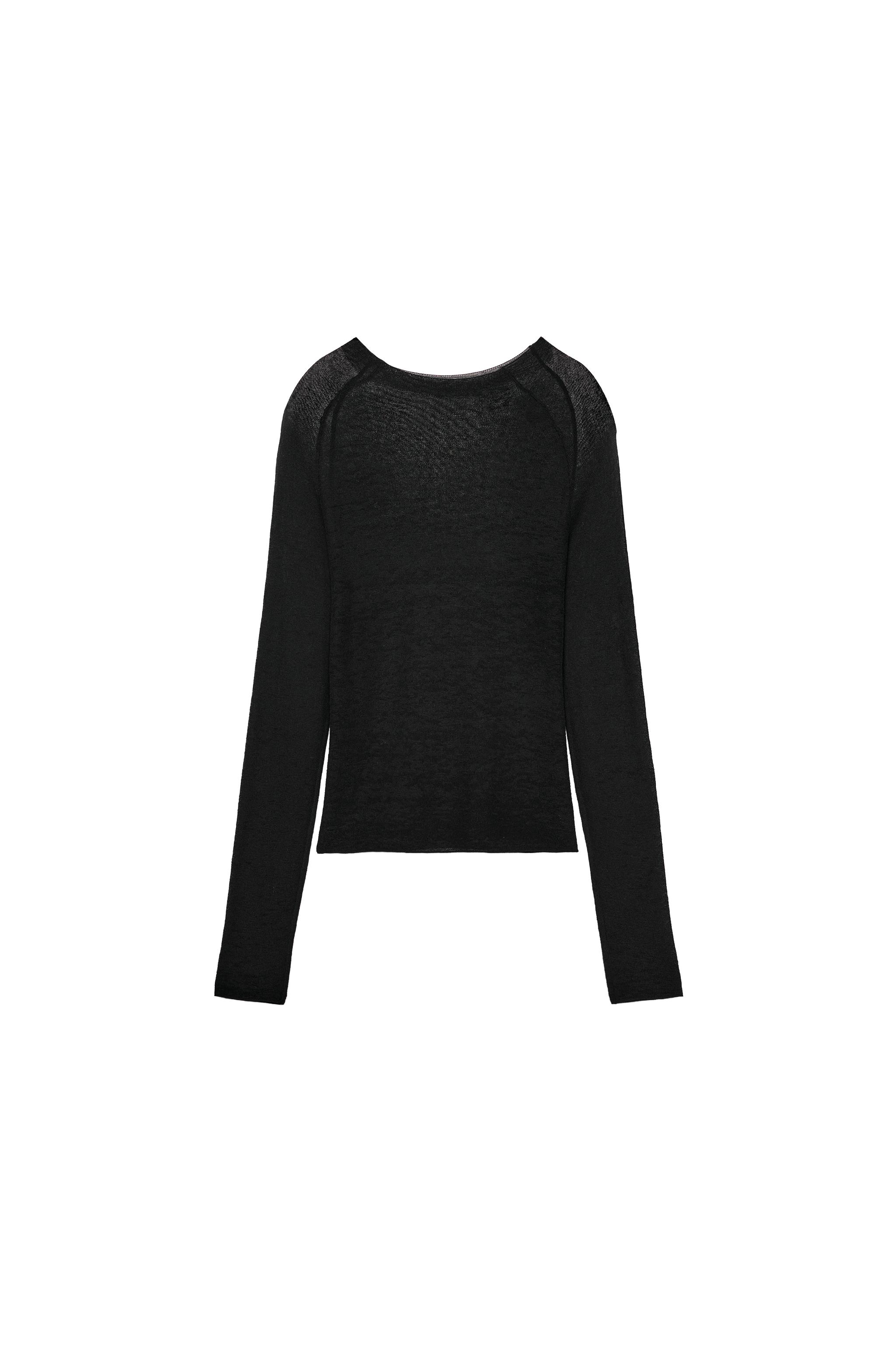 EXTRA FINE KNIT TOP