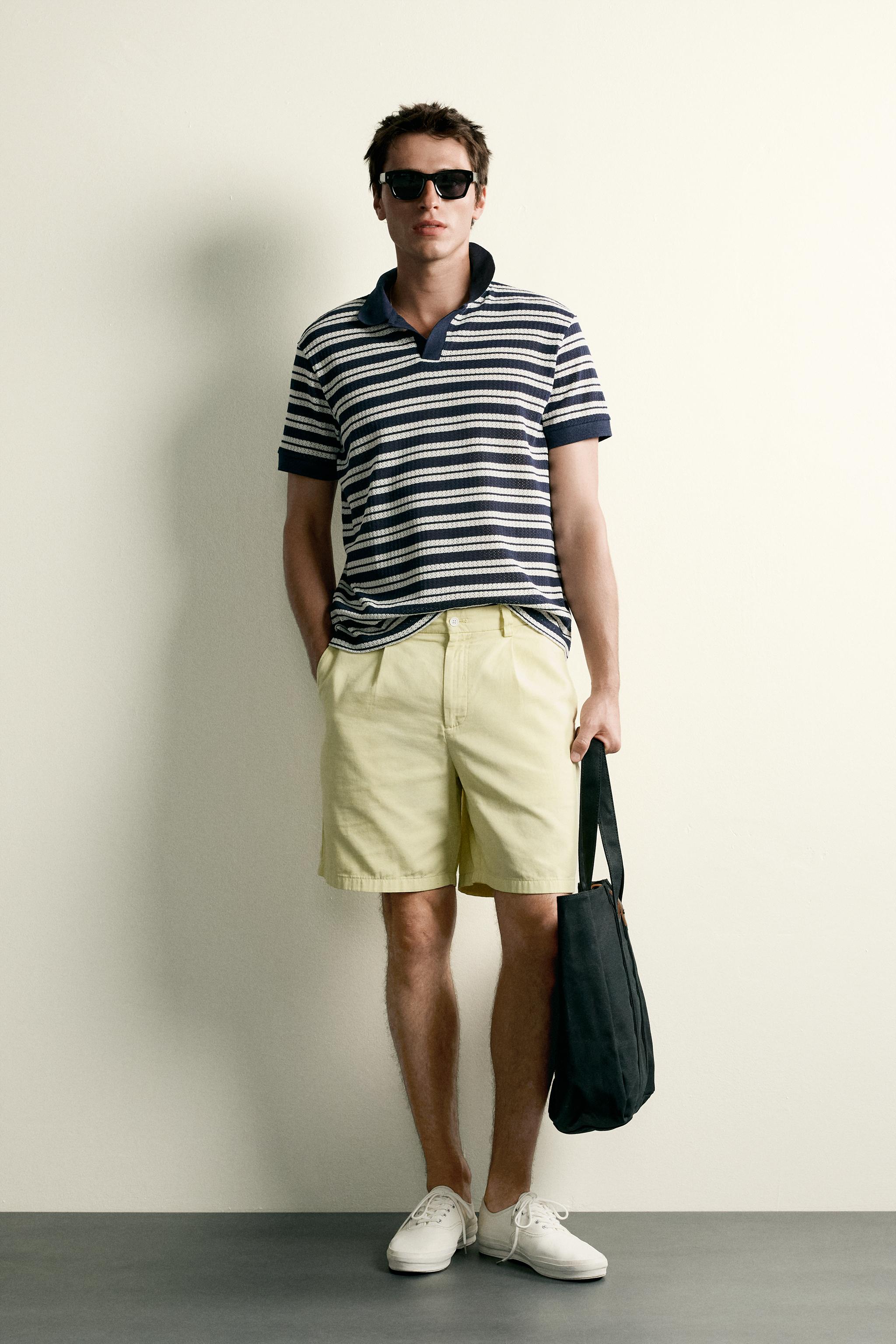 OPEN-STITCH REGULAR FIT POLO SHIRT