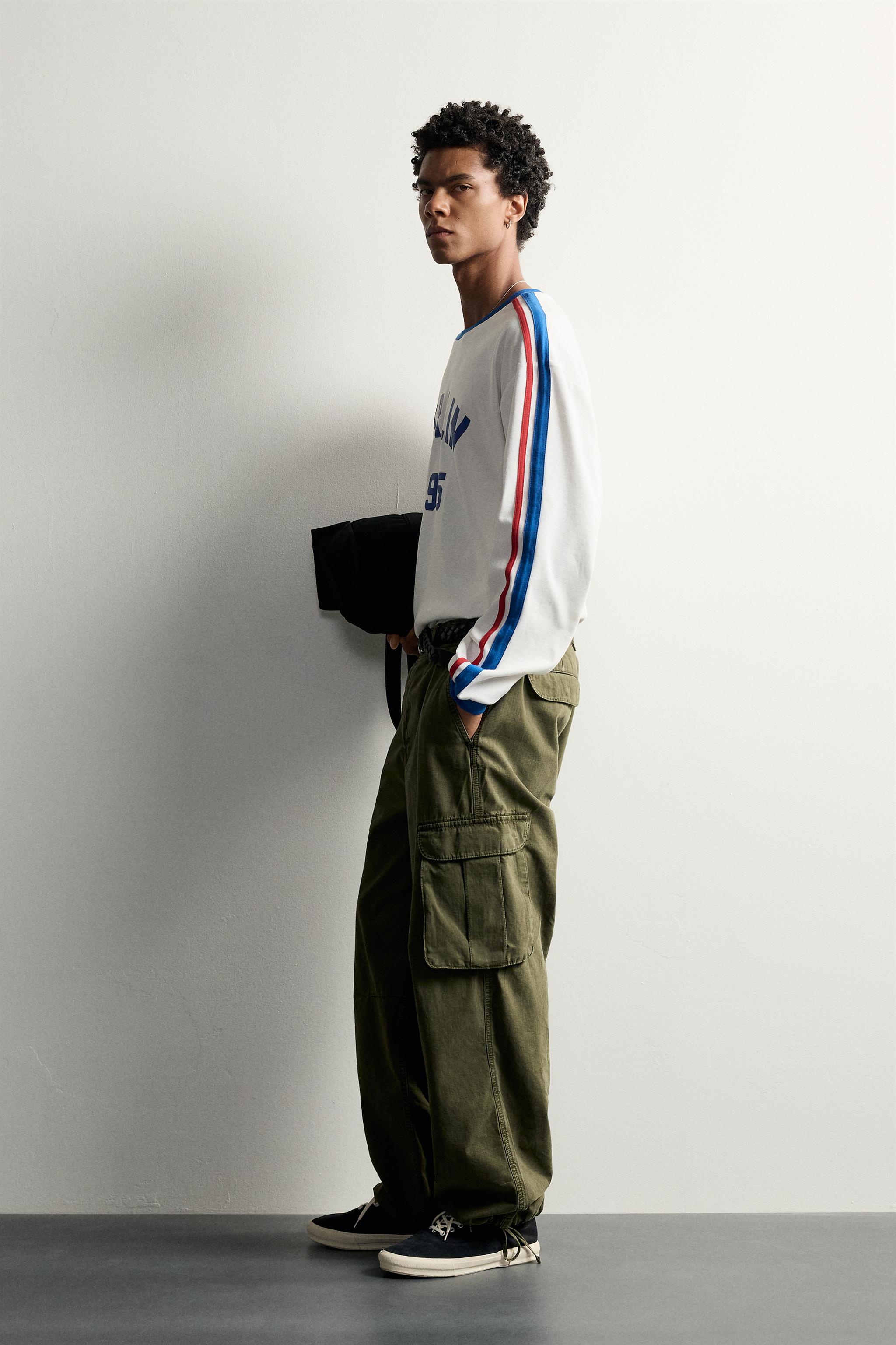 BERLIN CONTRAST STRIPE T-SHIRT
